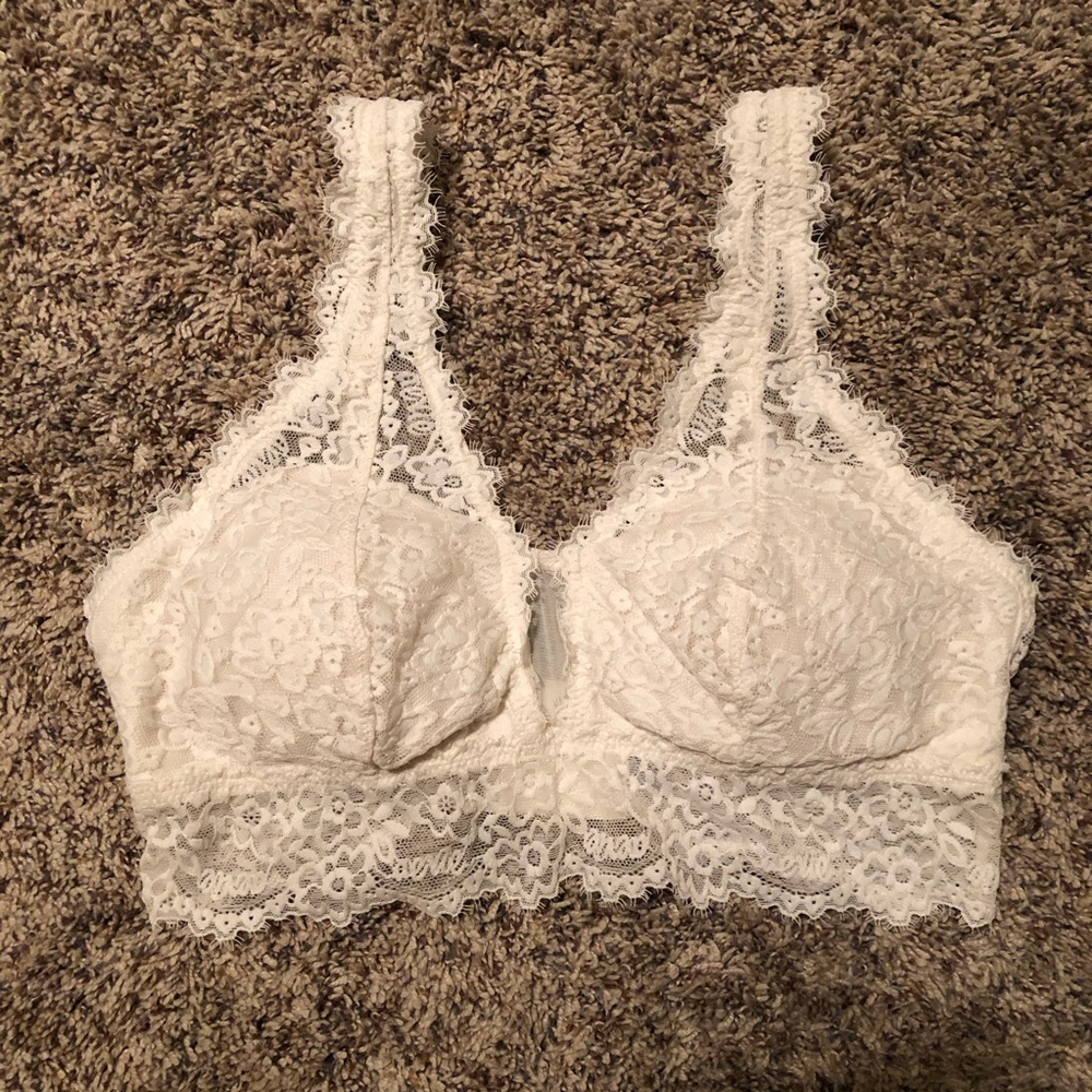 NEW Aerie Eyelash Lace Bralette - Size Med D